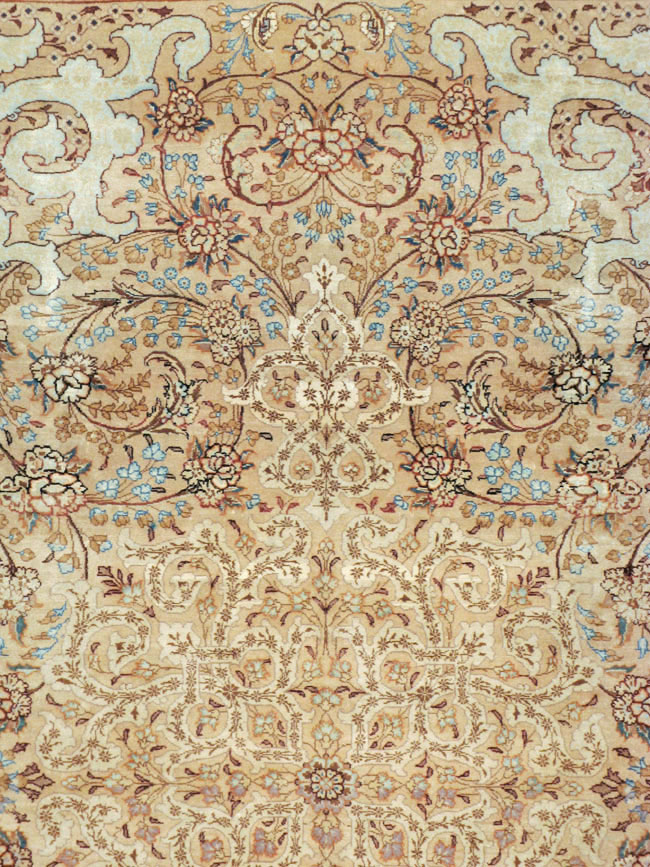 Vintage Persian Tabriz Rug, No.16353 - Gsblank
