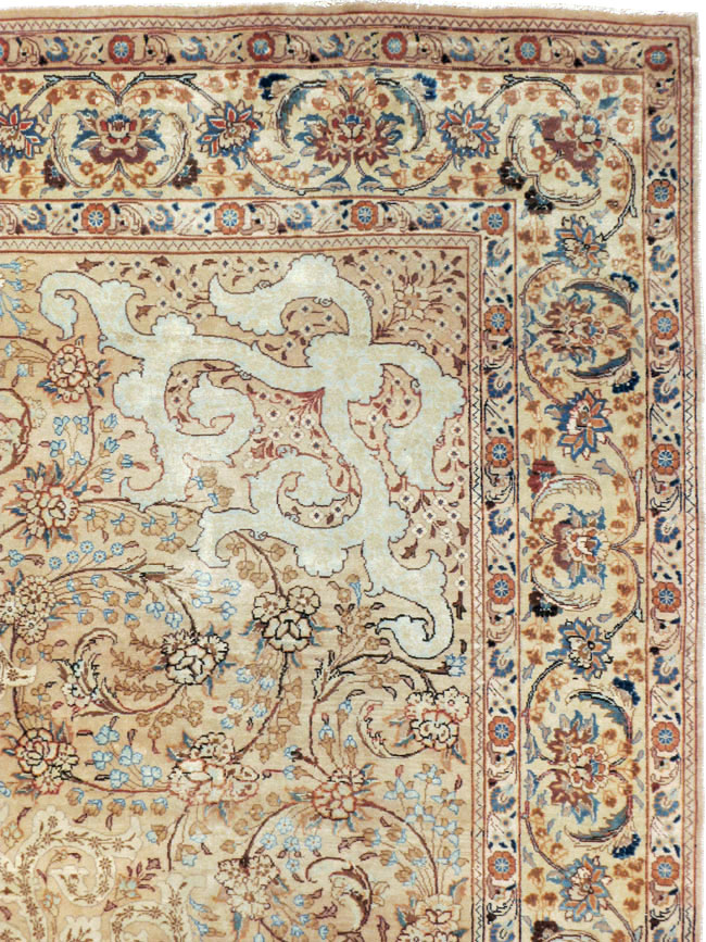Vintage Persian Tabriz Rug, No.16353 - Gsblank