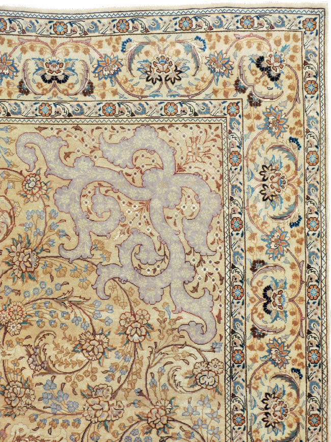 Vintage Persian Tabriz Rug, No.16353 - Gsblank