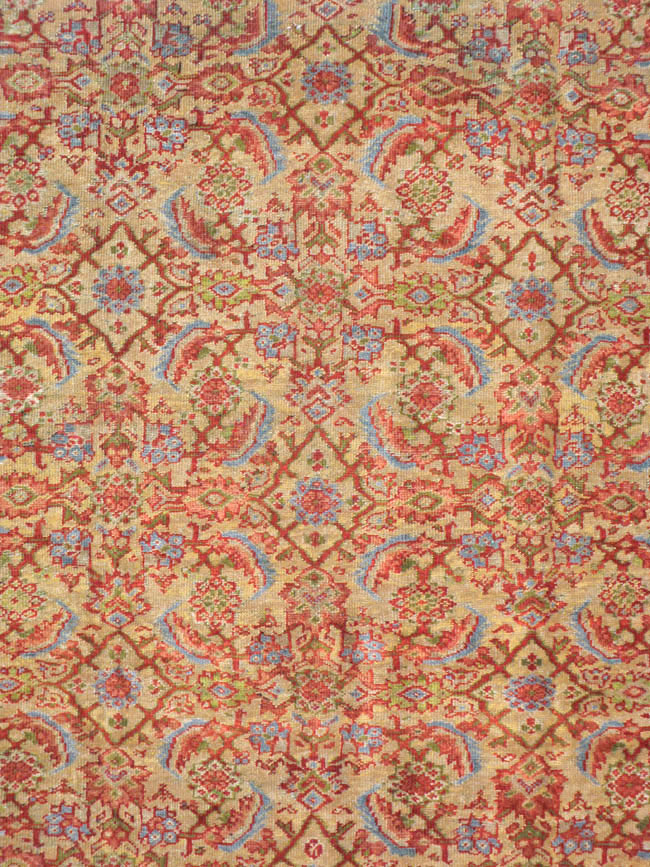 Antique Persian Mahal Carpet, No.16379 - Gsblank