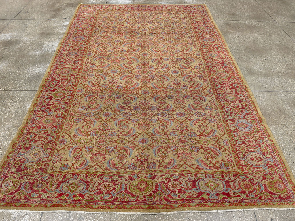 Antique Persian Mahal Carpet, No.16379 - Gsblank