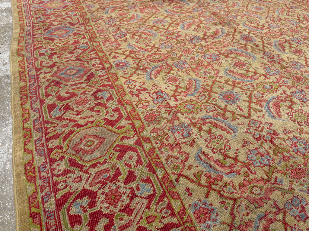 Antique Persian Mahal Carpet, No.16379 - Gsblank