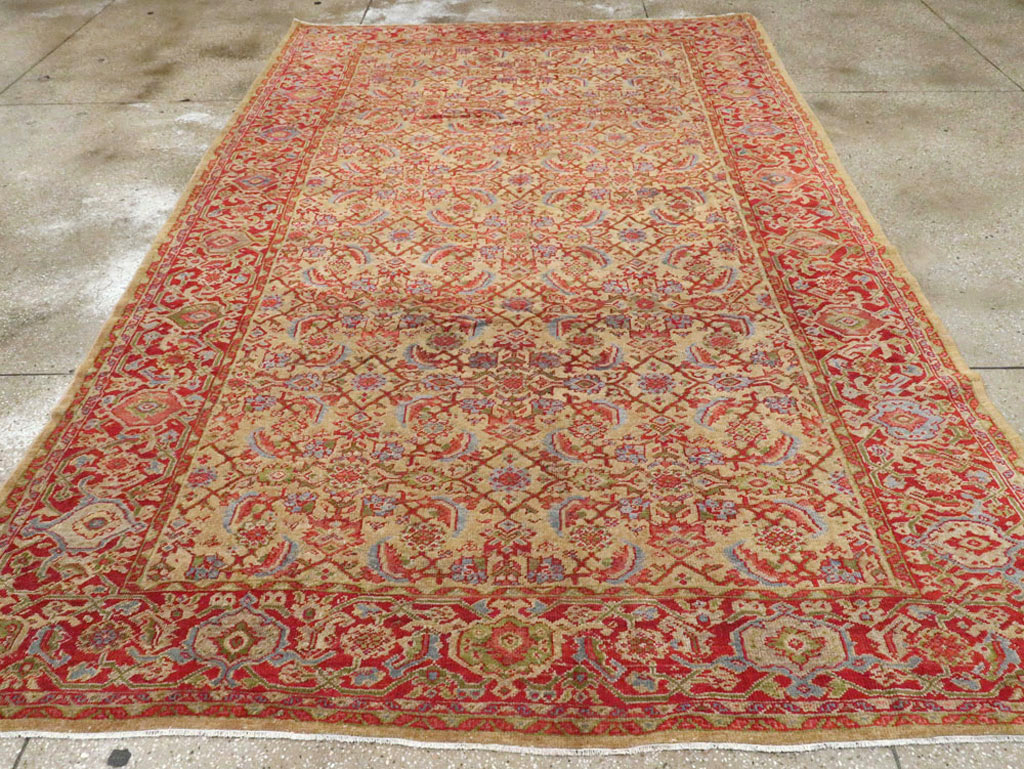 Antique Persian Mahal Carpet, No.16379 - Gsblank