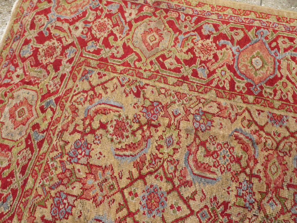 Antique Persian Mahal Carpet, No.16379 - Gsblank