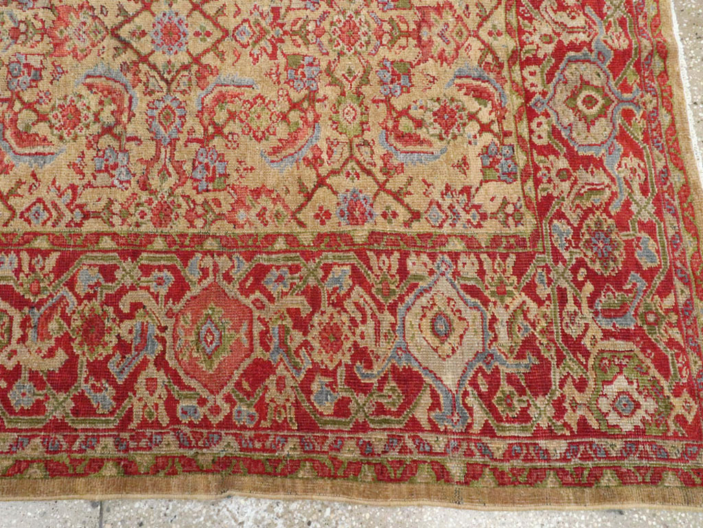 Antique Persian Mahal Carpet, No.16379 - Gsblank