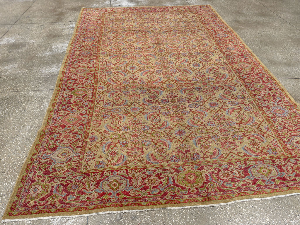 Antique Persian Mahal Carpet, No.16379 - Gsblank