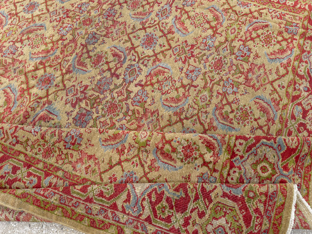 Antique Persian Mahal Carpet, No.16379 - Gsblank