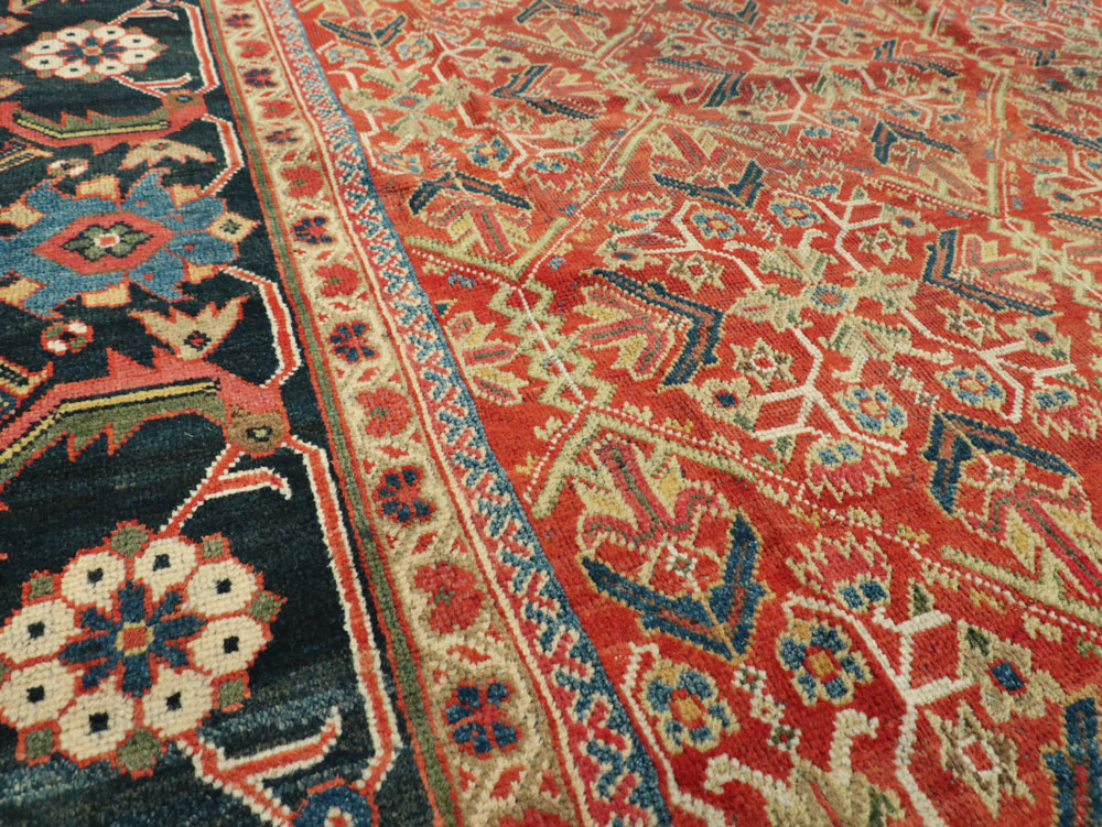 Antique Persian Mahal Carpet, No.16383 - Gsblank