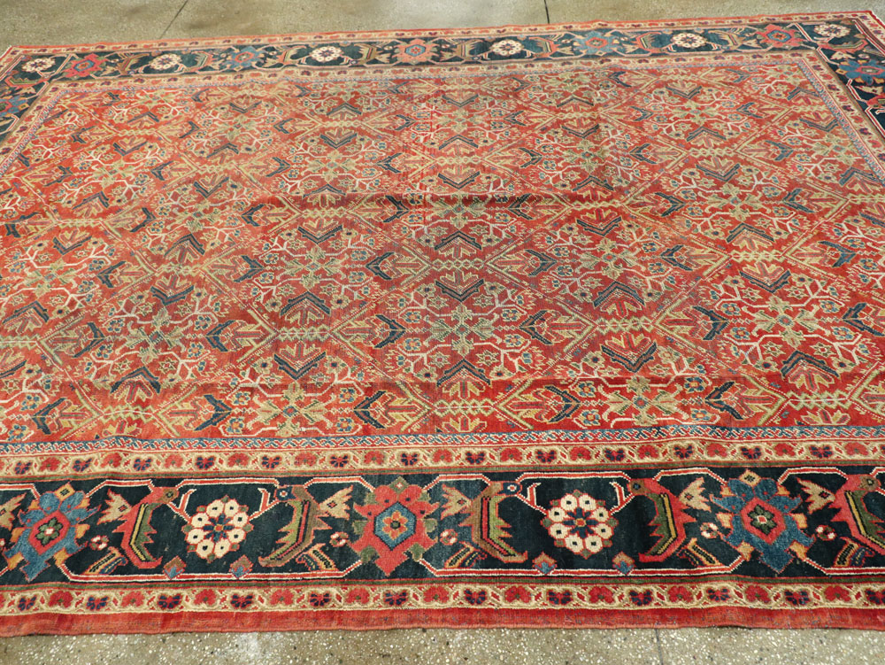 Antique Persian Mahal Carpet, No.16383 - Gsblank