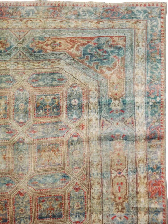 Antique Turkish Herekeh Carpet, No.16393 - Gsblank