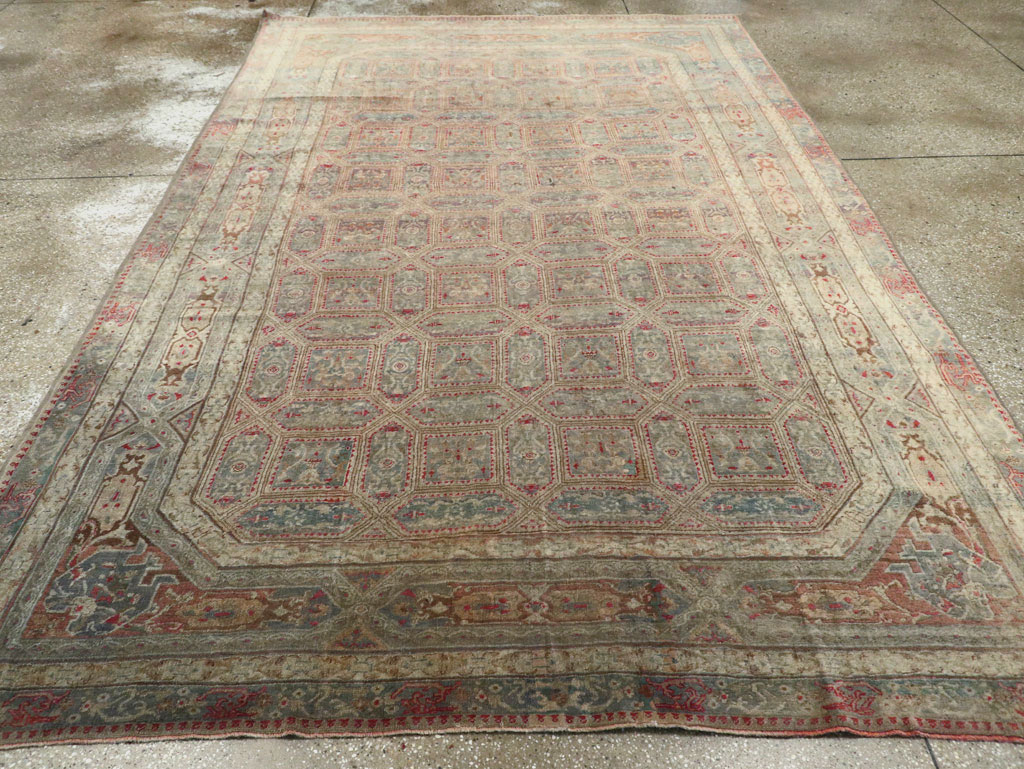 Antique Turkish Herekeh Carpet, No.16393 - Gsblank