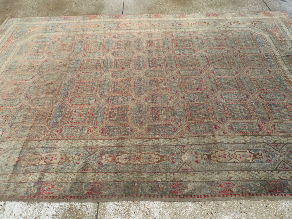 Antique Turkish Herekeh Carpet, No.16393 - Gsblank