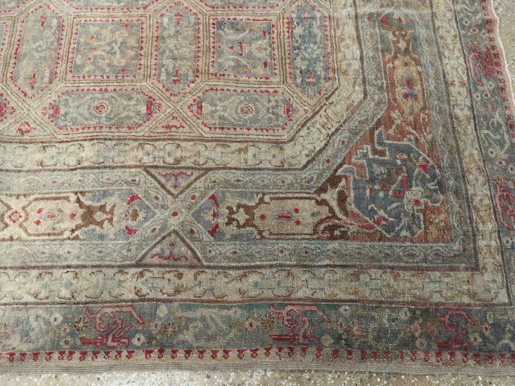 Antique Turkish Herekeh Carpet, No.16393 - Gsblank