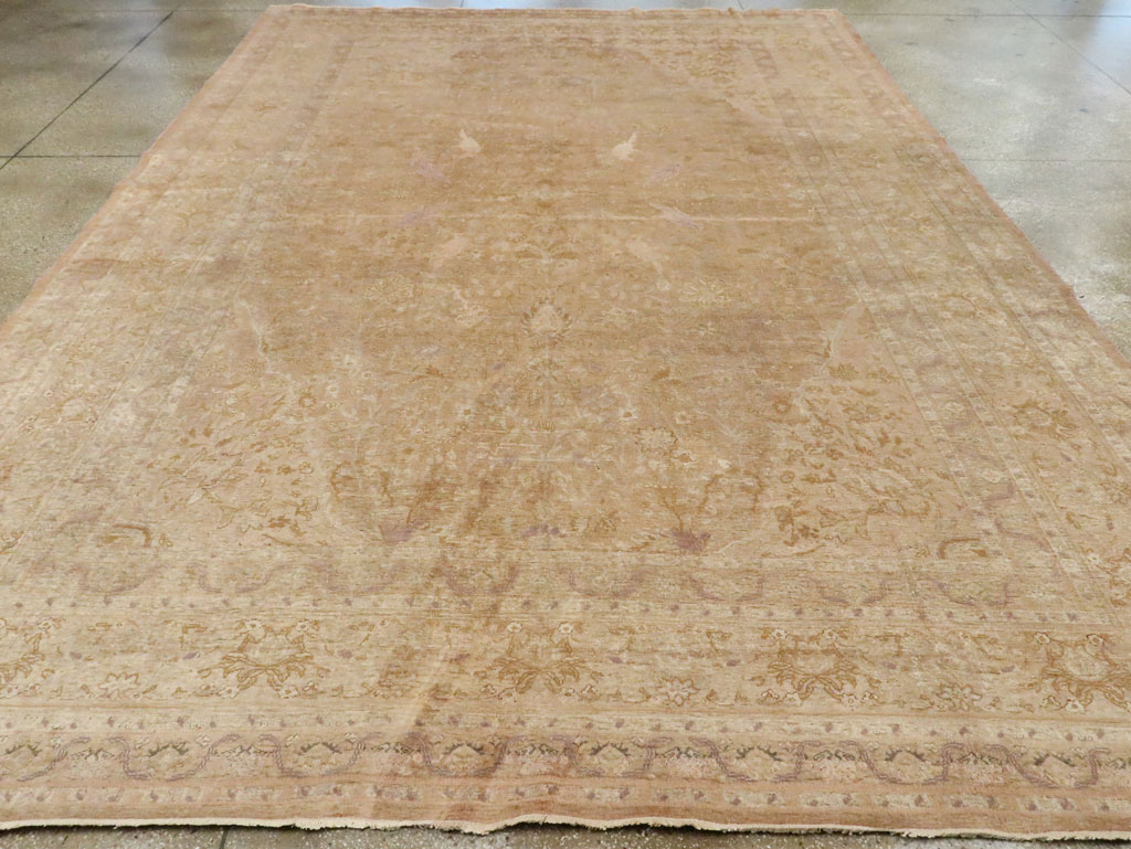 Vintage Turkish Kayseri Room Size Carpet, No.16401 - Gsblank