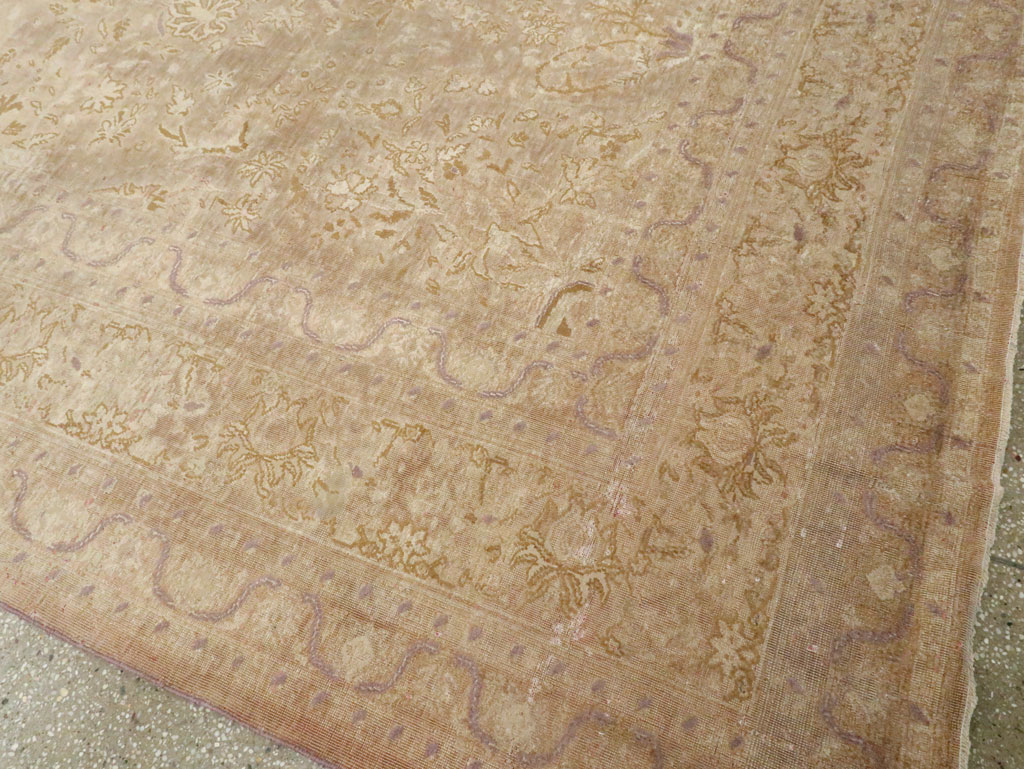 Vintage Turkish Kayseri Room Size Carpet, No.16401 - Gsblank