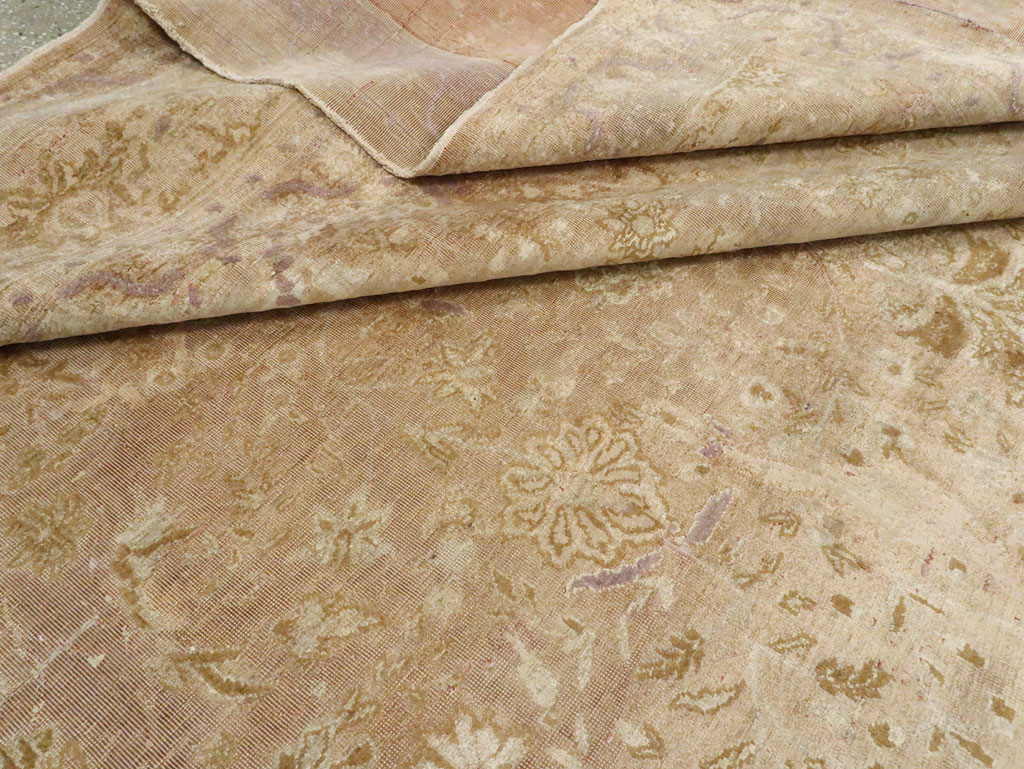 Vintage Turkish Kayseri Room Size Carpet, No.16401 - Gsblank