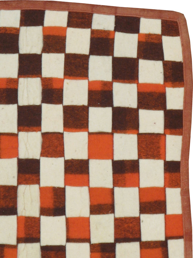 Vintage Turkish Felt Rug, No.16407 - Gsblank