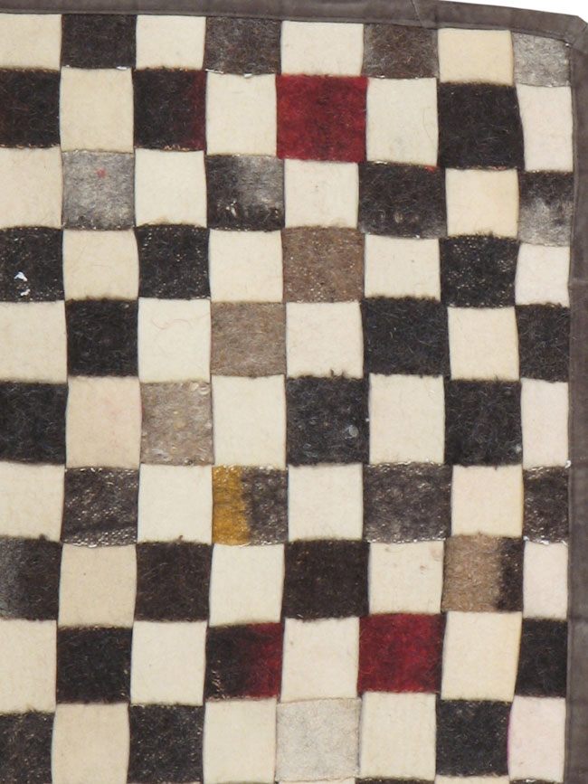 Vintage Turkish Felt Rug, No.16408 - Gsblank