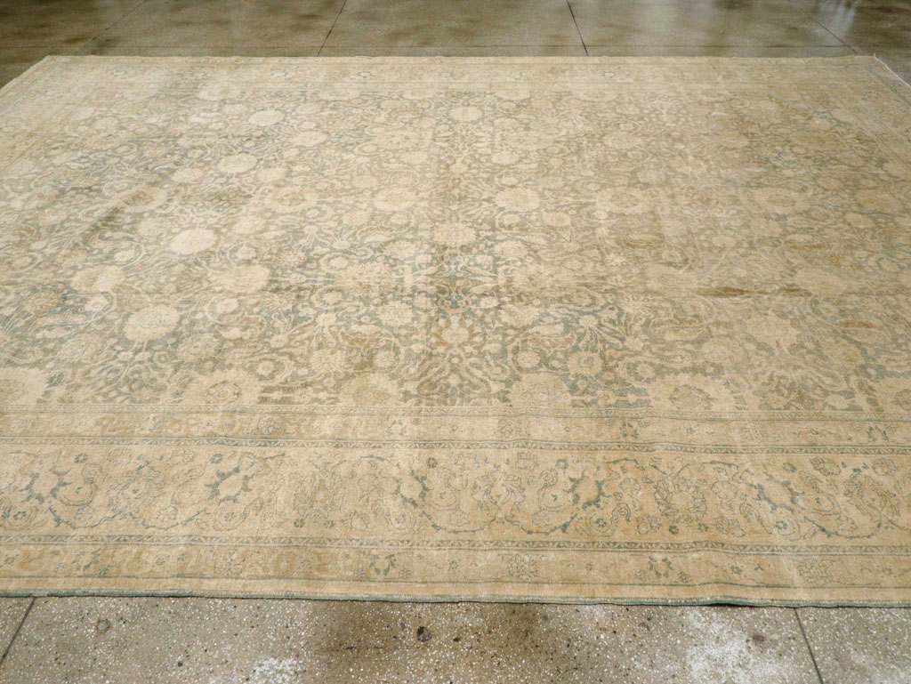 Antique Persian Tabriz Carpet, No.16413 - Gsblank