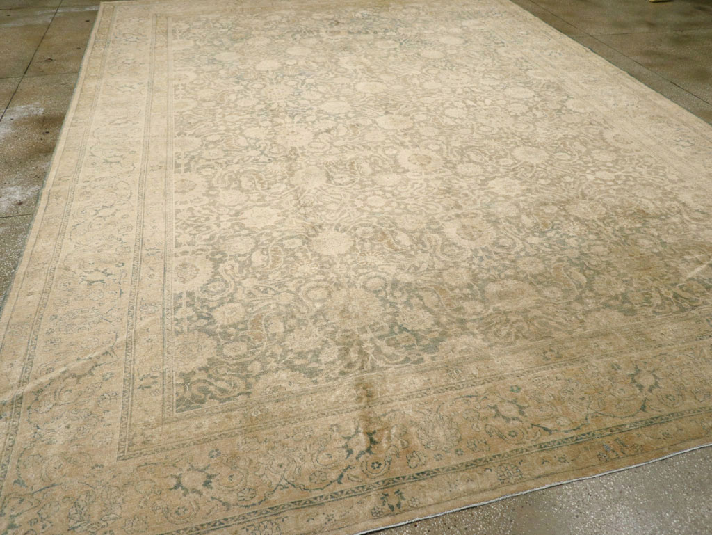 Antique Persian Tabriz Carpet, No.16413 - Gsblank