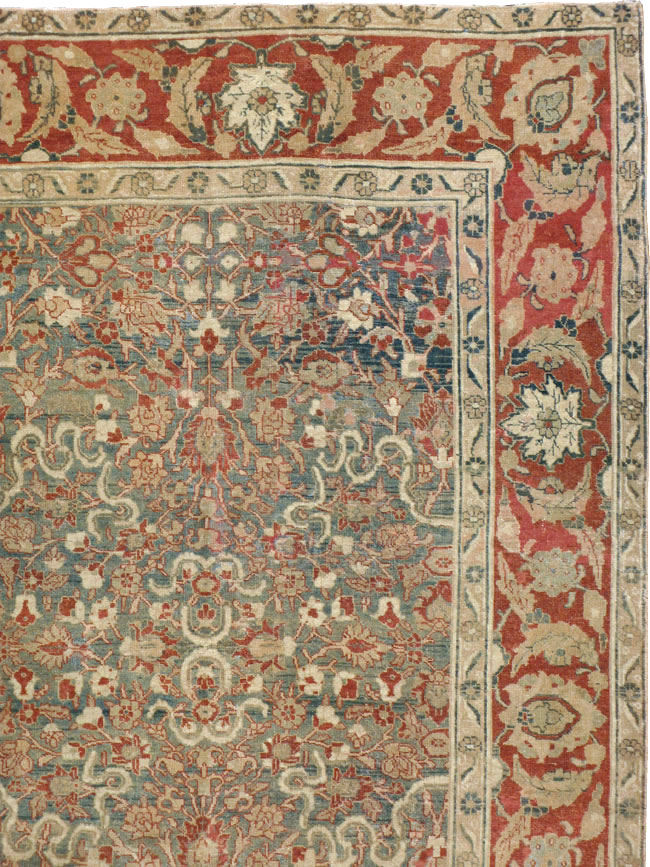 Antique Persian Tabriz Carpet, No.16421 - Gsblank