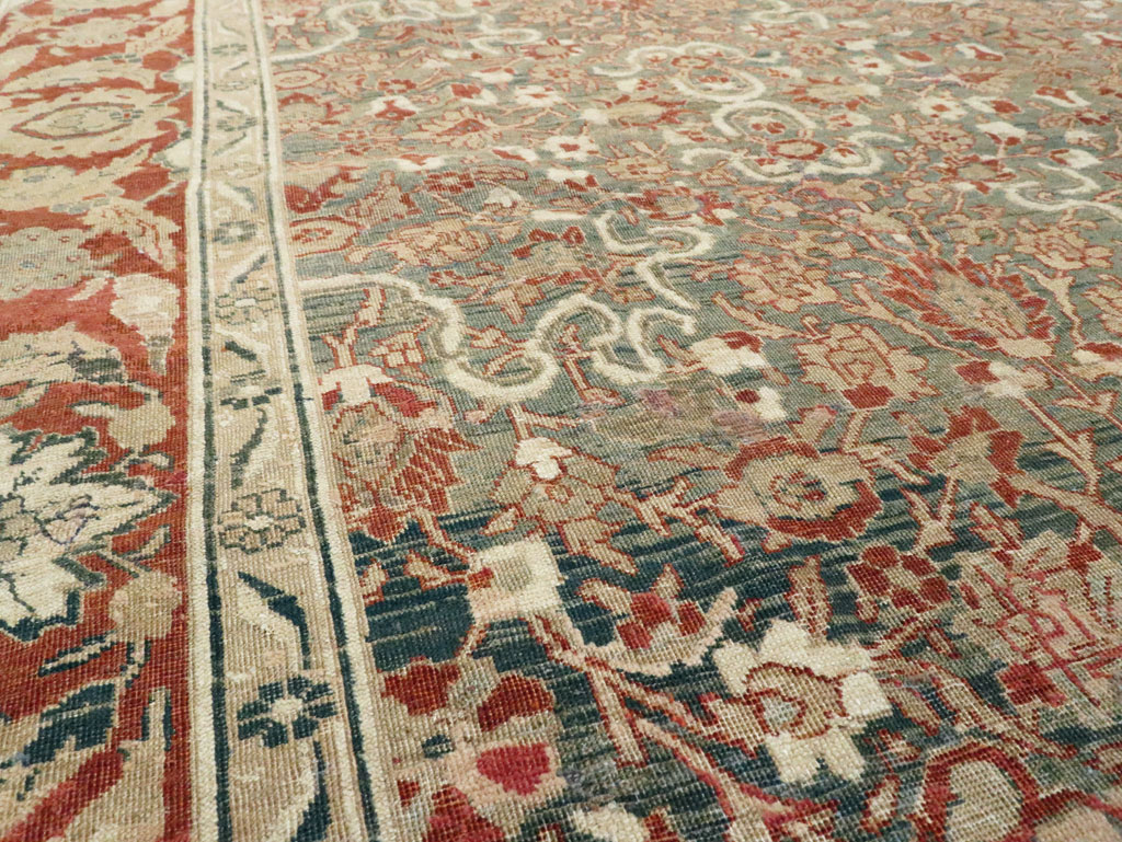 Antique Persian Tabriz Carpet, No.16421 - Gsblank