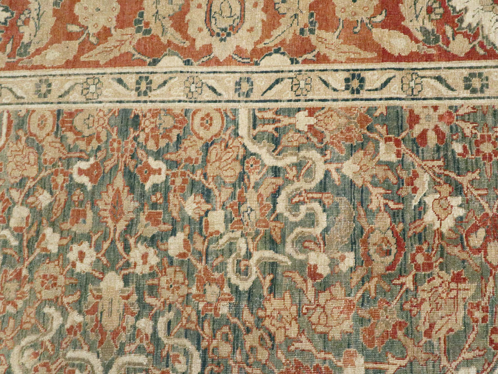 Antique Persian Tabriz Carpet, No.16421 - Gsblank