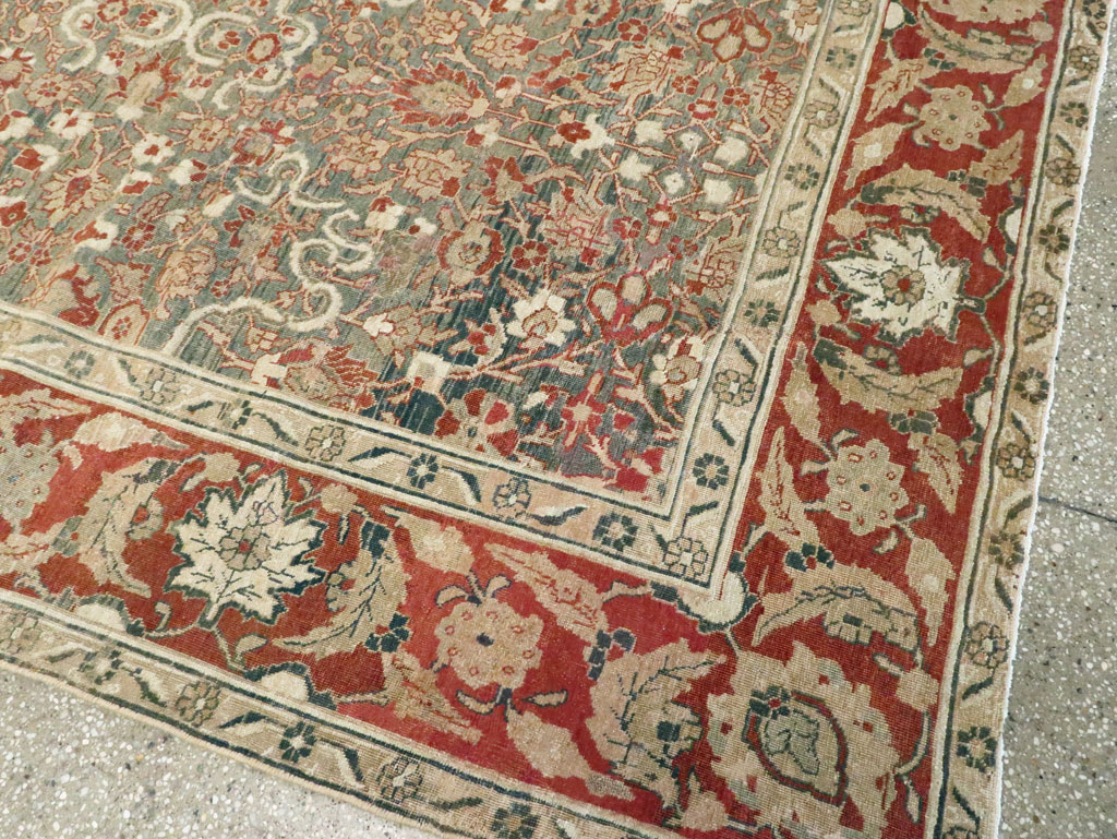 Antique Persian Tabriz Carpet, No.16421 - Gsblank