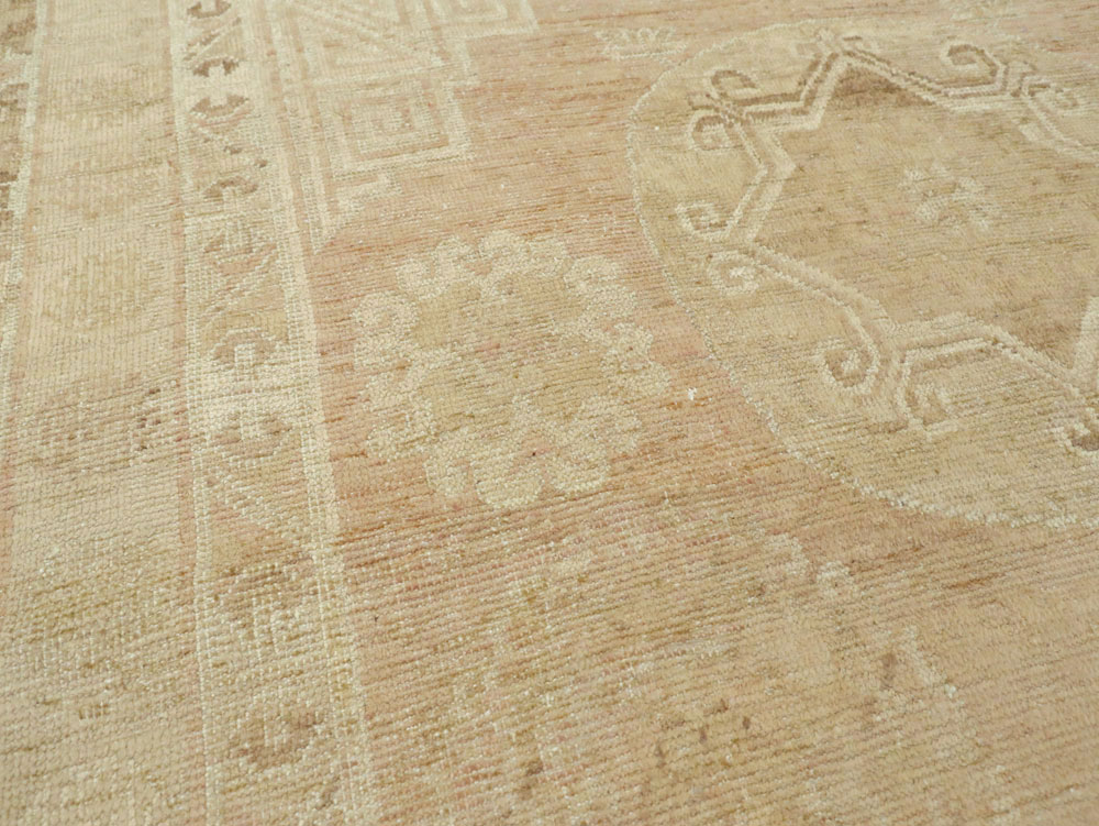 Vintage East Turkestan Khotan Rug, No.16438 - Gsblank