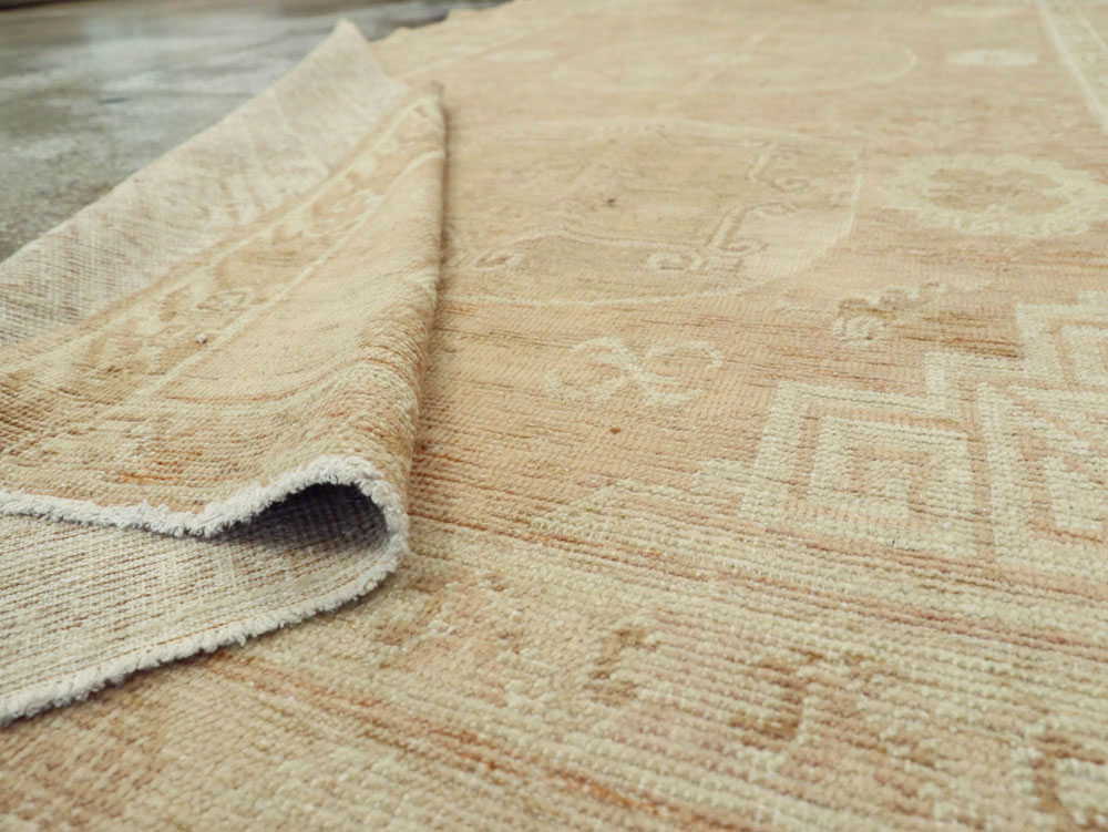 Vintage East Turkestan Khotan Rug, No.16438 - Gsblank