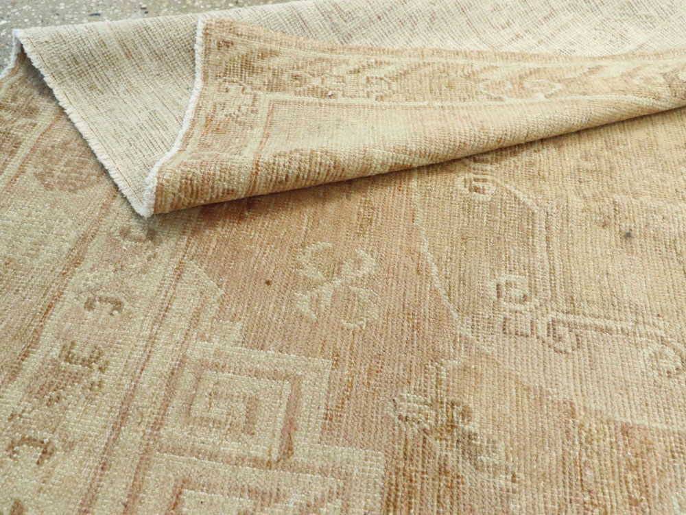 Vintage East Turkestan Khotan Rug, No.16438 - Gsblank