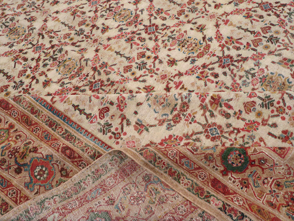 Antique Persian Mahal Large Carpet, No.16447 - Gsblank