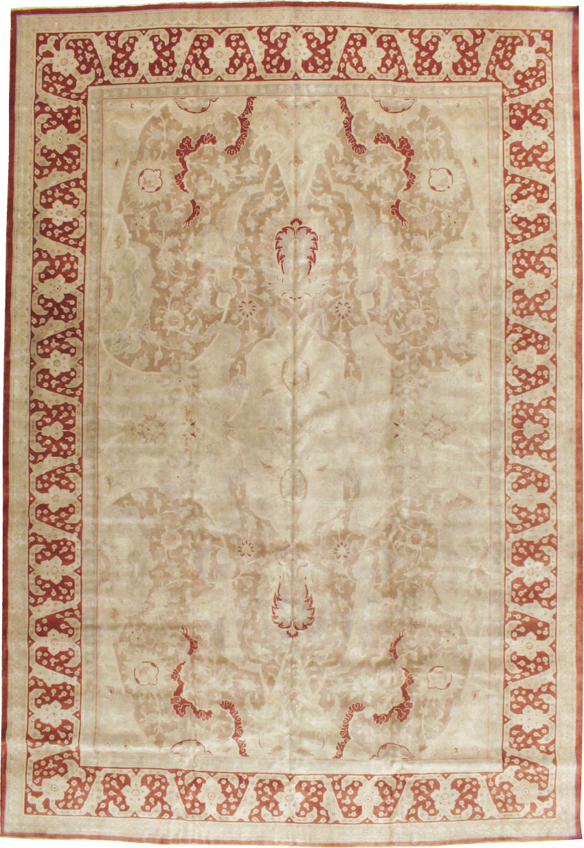 Antique Persian Tabriz Carpet, No.16452 - Gsblank
