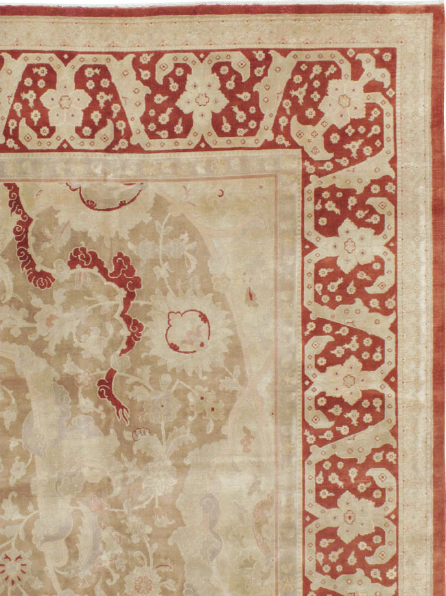 Antique Persian Tabriz Carpet, No.16452 - Gsblank