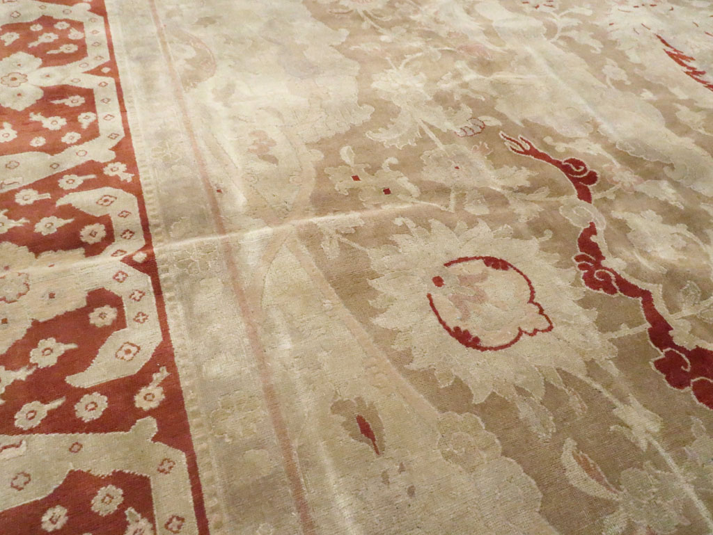 Antique Persian Tabriz Carpet, No.16452 - Gsblank