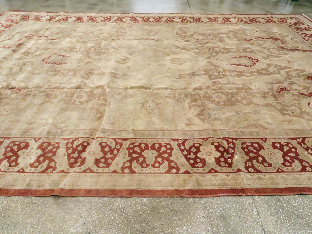 Antique Persian Tabriz Carpet, No.16452 - Gsblank