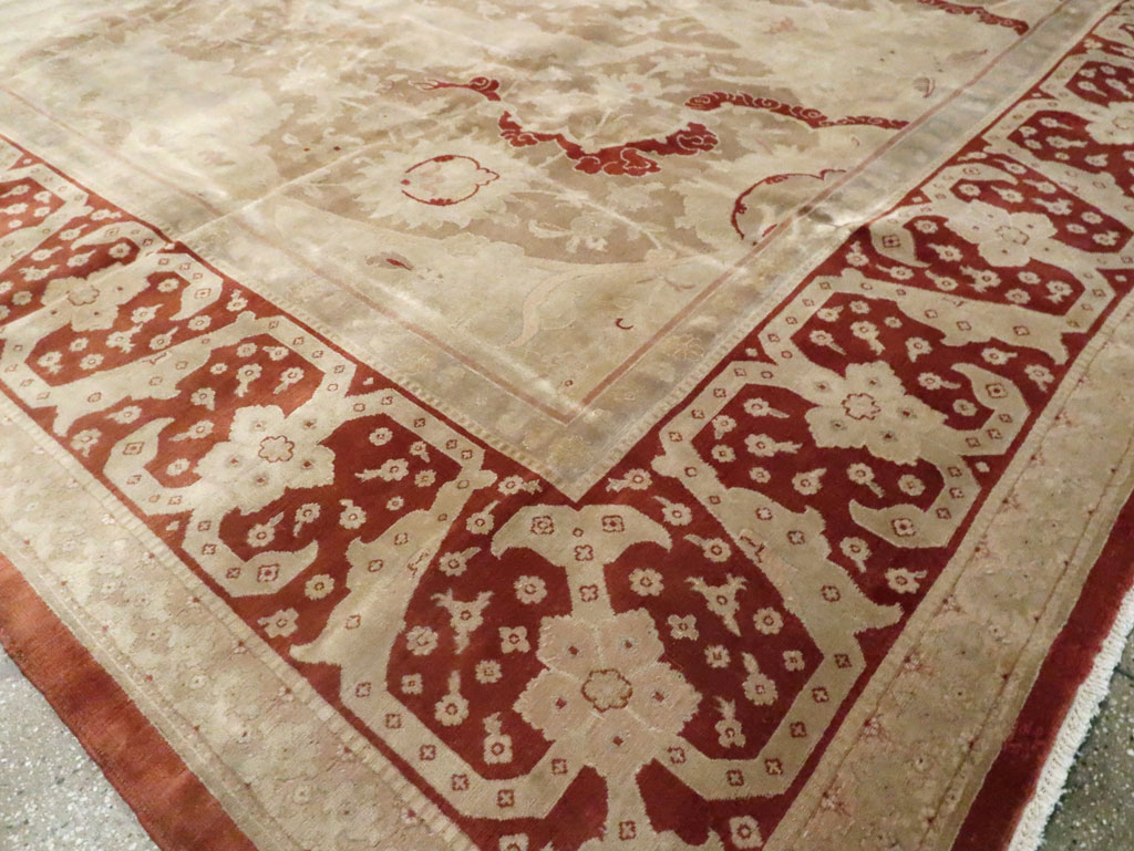 Antique Persian Tabriz Carpet, No.16452 - Gsblank