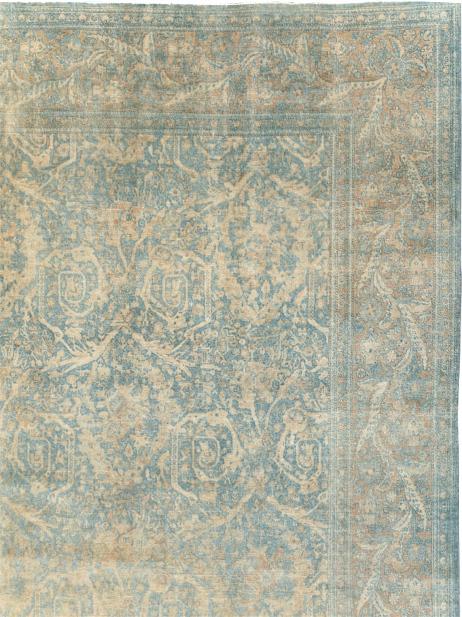 Antique Persian Tabriz Large Room Size Carpet, No.16453 - Gsblank