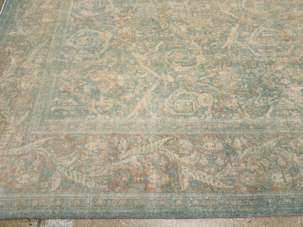 Antique Persian Tabriz Large Room Size Carpet, No.16453 - Gsblank