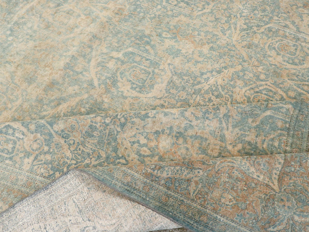 Antique Persian Tabriz Large Room Size Carpet, No.16453 - Gsblank