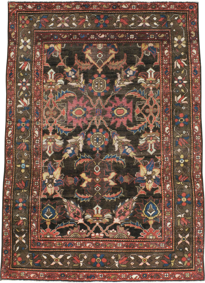 Antique Persian Bidjar Rug (Pair: 2 of 2), No.16466 - Gsblank