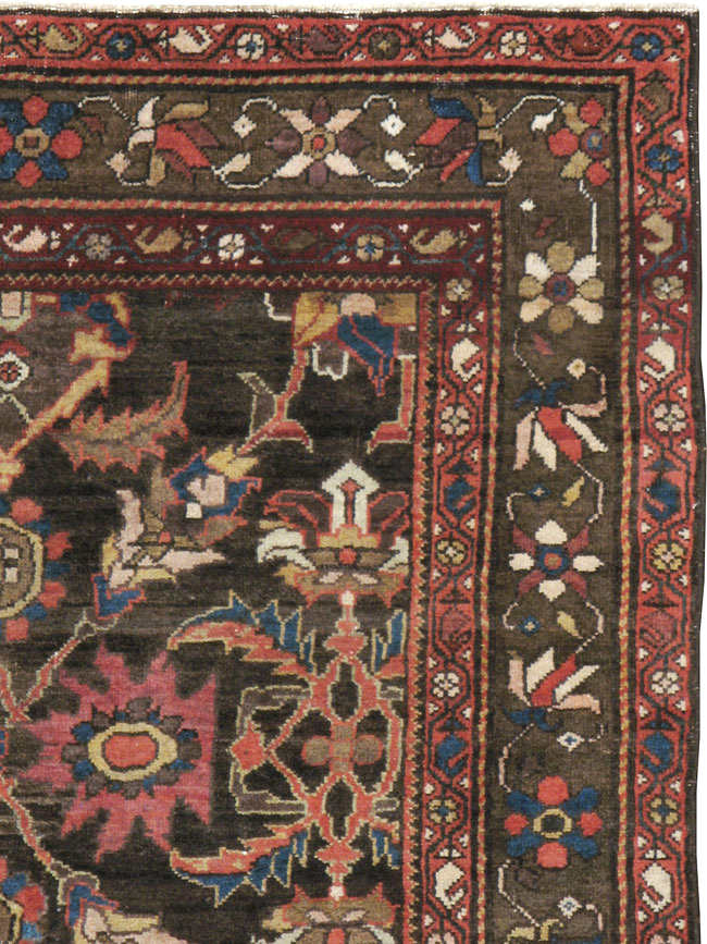 Antique Persian Bidjar Rug (Pair: 2 of 2), No.16466 - Gsblank