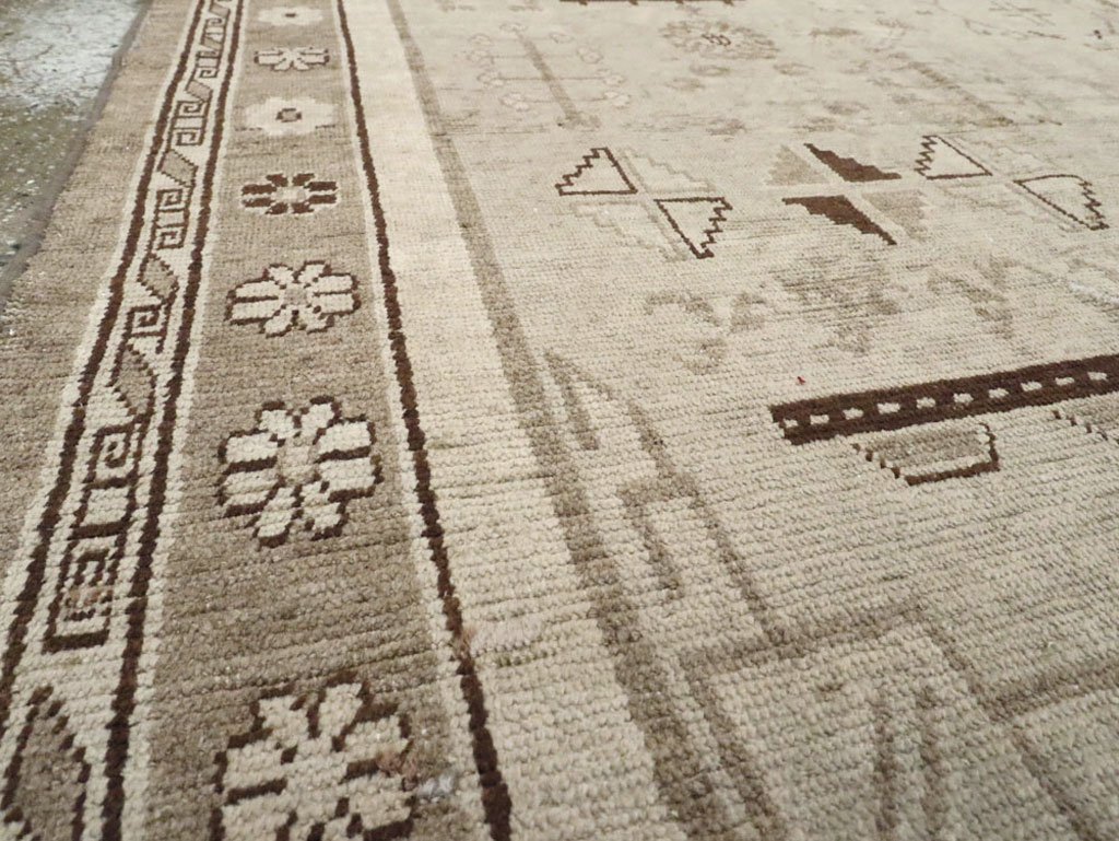 Vintage East Turkestan Khotan Rug, No.16482 - Gsblank