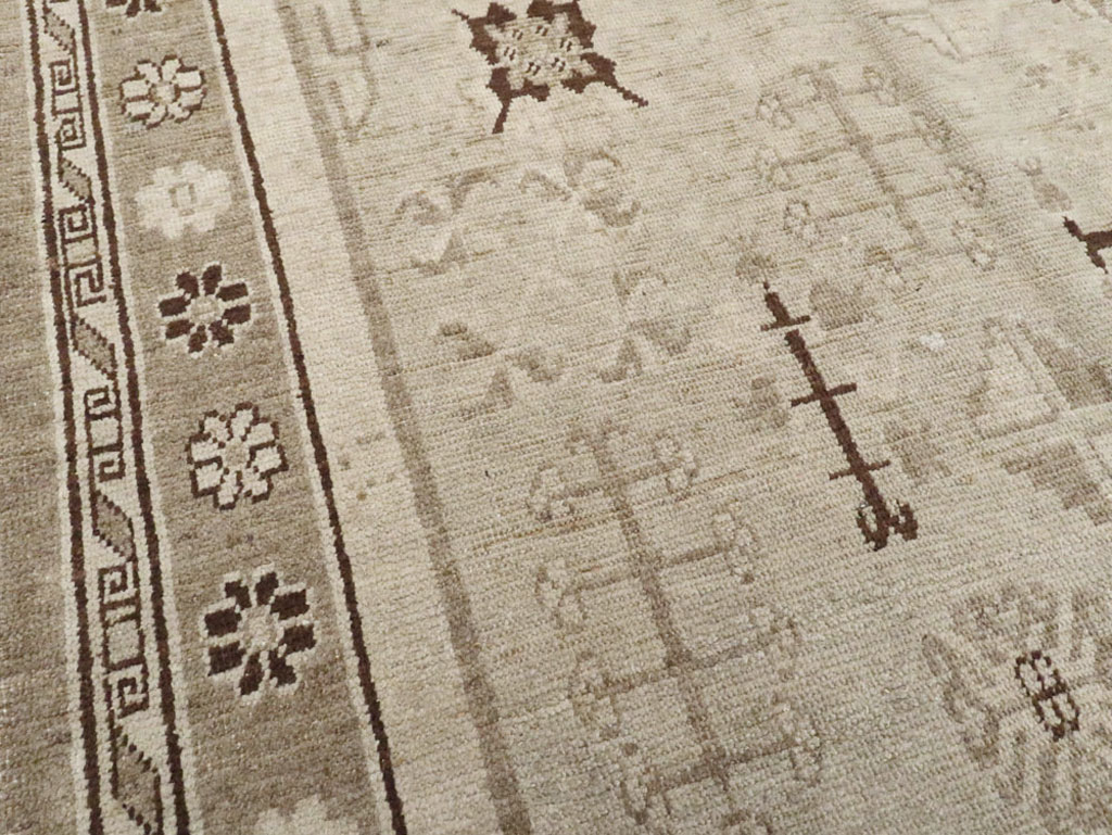 Vintage East Turkestan Khotan Rug, No.16482 - Gsblank