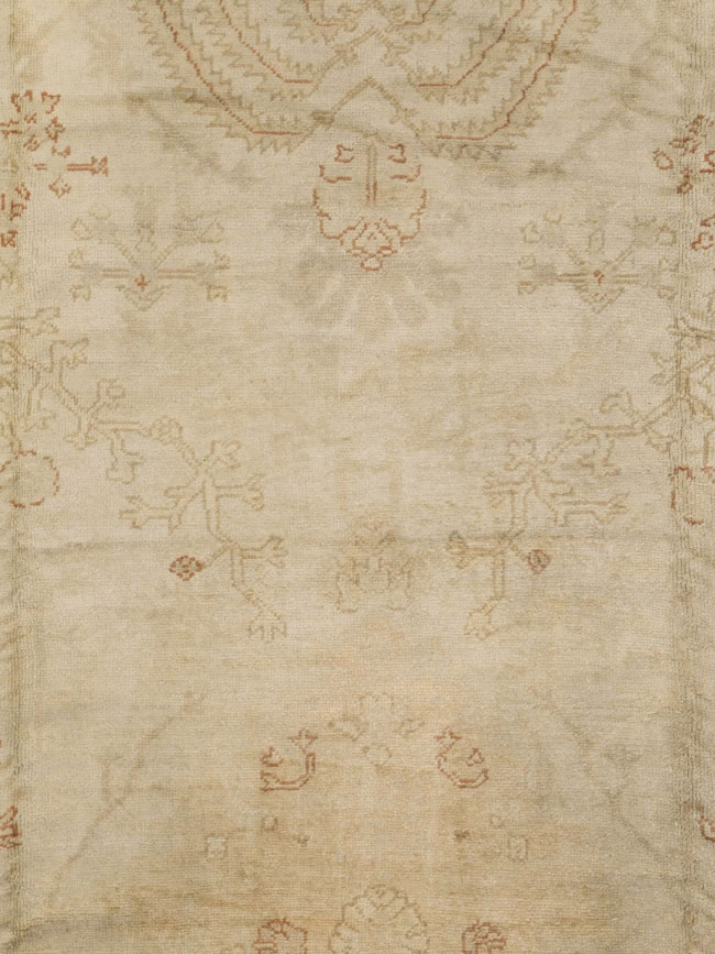 Antique Turkish Oushak Carpet, No.16494 - Gsblank
