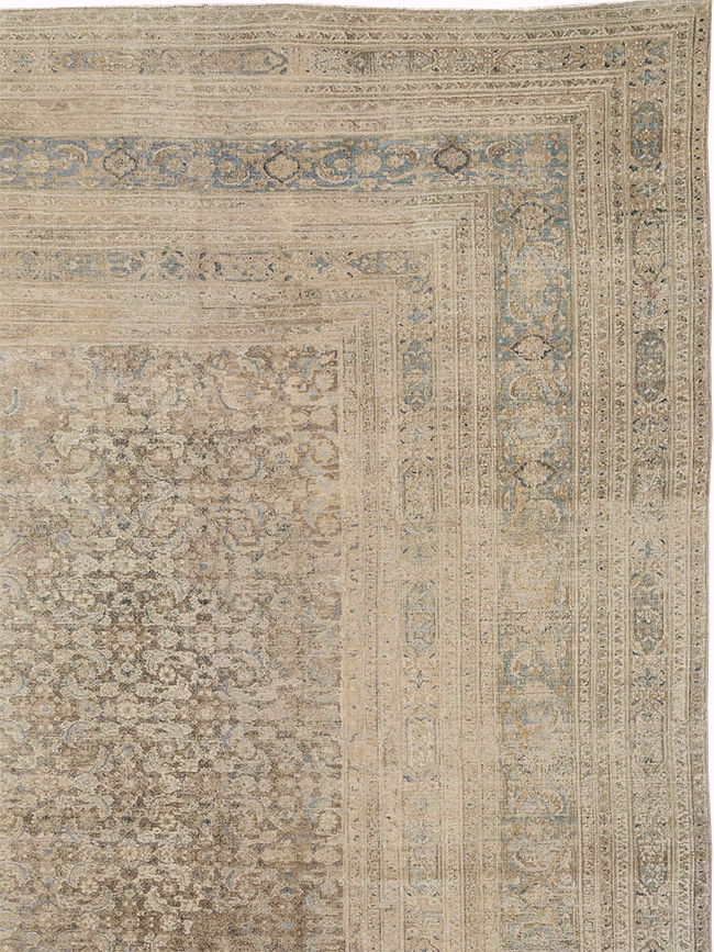 Antique Persian Khorassan Carpet, No.16496 - Gsblank
