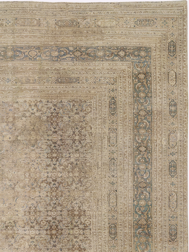 Antique Persian Khorassan Carpet, No.16496 - Gsblank