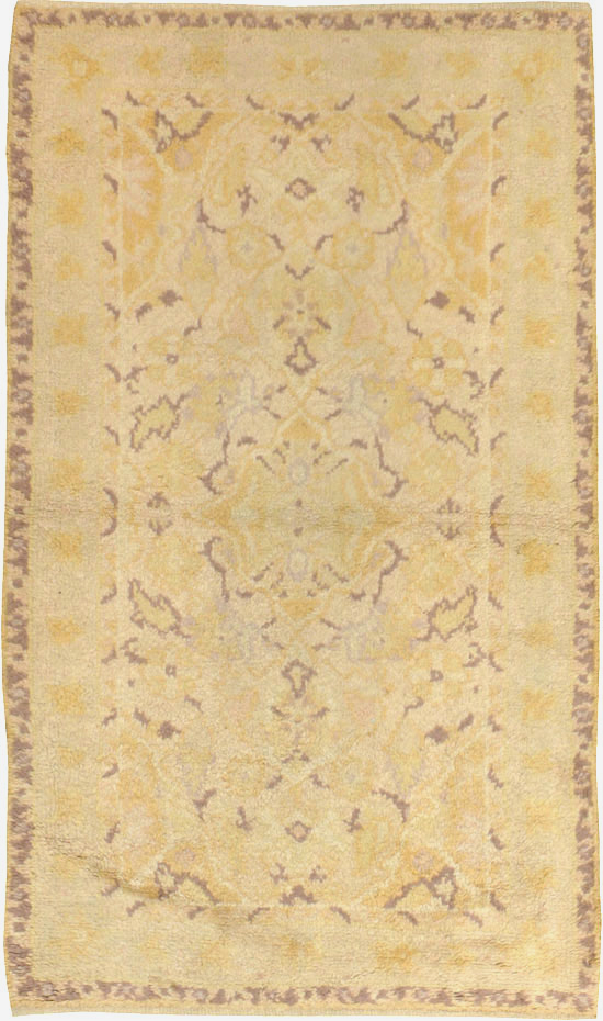 Antique Spanish Cuenca Rug, No.16501 - Gsblank