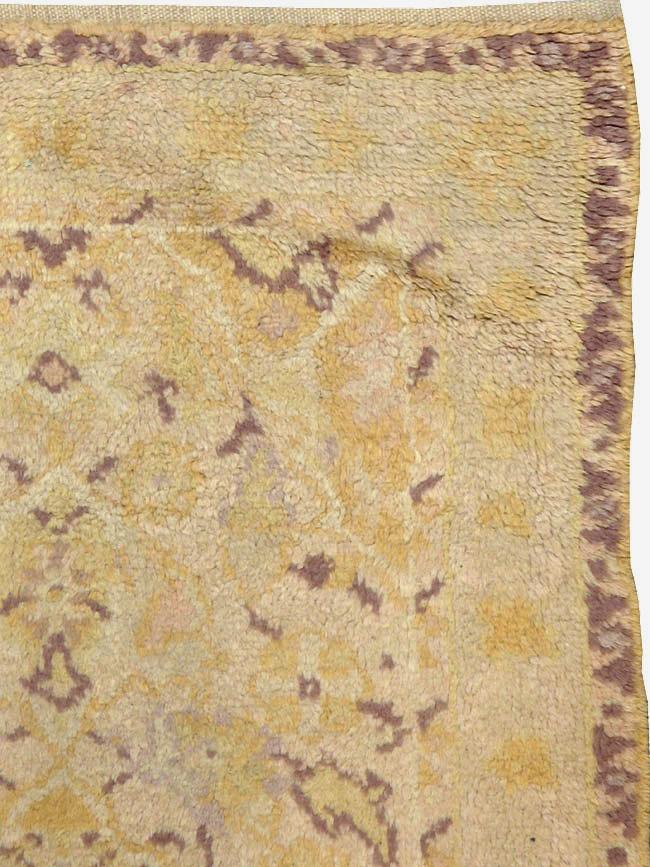 Antique Spanish Cuenca Rug, No.16501 - Gsblank