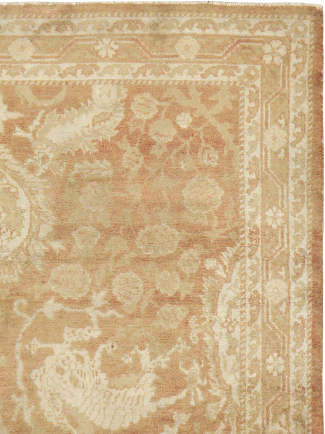 Antique Indian Agra Rug, No.16502 - Gsblank